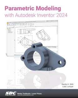 parametric modeling with autodesk inventor 2024 book cover image