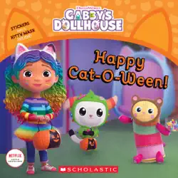 happy cat-o-ween! (gabby's dollhouse storybook) book cover image