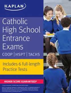 catholic high school entrance exams book cover image