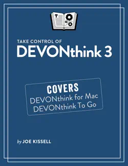 take control of devonthink 3 book cover image