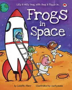 frogs in space imagen de la portada del libro