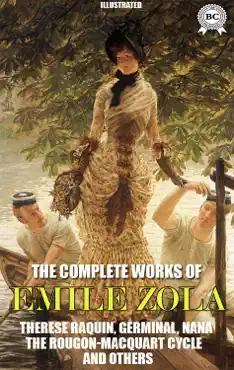 emile zola. the complete works of emile zola. illustrated book cover image