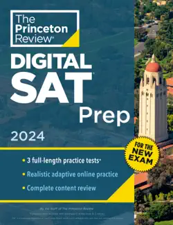 princeton review digital sat prep, 2024 book cover image