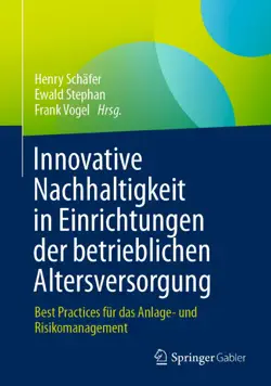 innovative nachhaltigkeit in einrichtungen der betrieblichen altersversorgung book cover image