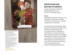 self portraits and portraits of relatives imagen de la portada del libro