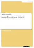 Business Deconstructed - Apple Inc synopsis, comments