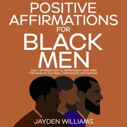 positive affirmations for black men book cover image