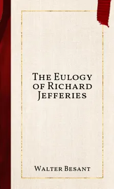 the eulogy of richard jefferies book cover image
