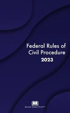 federal rules of civil procedure 2023 book cover image