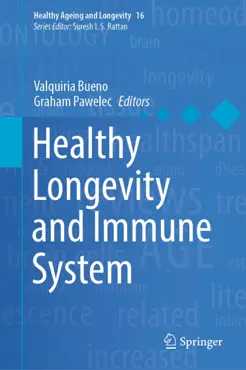 healthy longevity and immune system book cover image