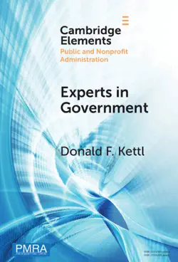 experts in government book cover image