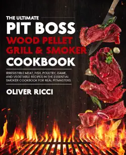 pit boss wood pellet grill & smoker cookbook book cover image