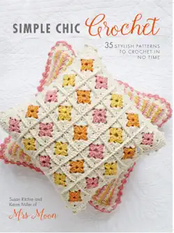 simple chic crochet book cover image