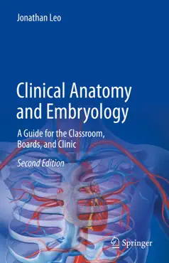 clinical anatomy and embryology book cover image