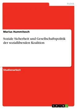 soziale sicherheit und gesellschaftspolitik der sozialliberalen koalition imagen de la portada del libro