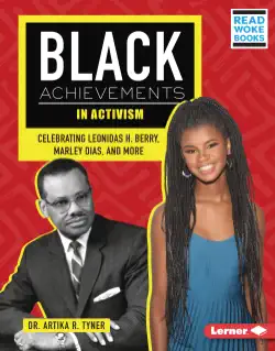 black achievements in activism book cover image