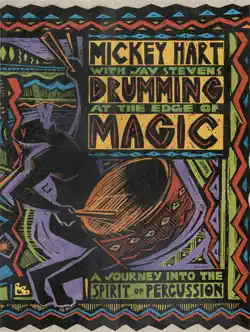 drumming at the edge of magic book cover image