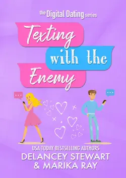 texting with the enemy imagen de la portada del libro