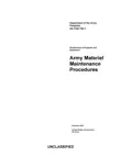 Department of the Army Pamphlet DA PAM 750-1 Army Materiel Maintenance Procedures February 2023 synopsis, comments