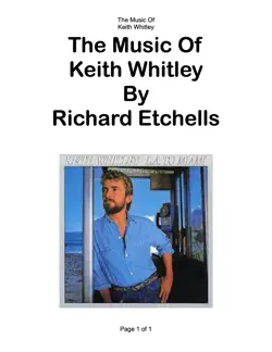 the music of keith whitley book cover image