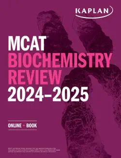 mcat biochemistry review 2024-2025 book cover image