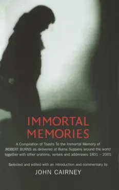 immortal memories book cover image