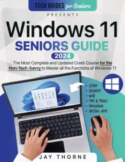 windows 11 seniors guide book cover image