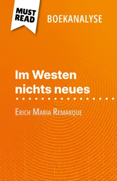 im westen nichts neues van erich maria remarque (boekanalyse) imagen de la portada del libro