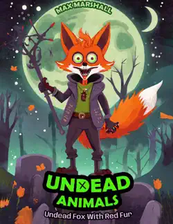 undead fox with red fur book cover image