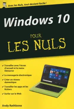 windows 10 pour les nuls poche book cover image