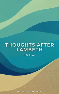 thoughts after lambeth book cover image