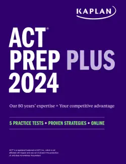 act prep plus 2024 book cover image