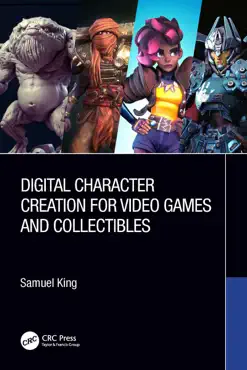 digital character creation for video games and collectibles book cover image