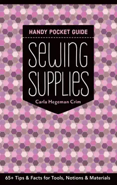 sewing supplies handy pocket guide book cover image