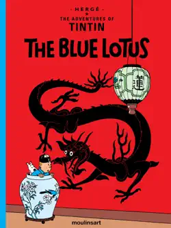 the blue lotus imagen de la portada del libro