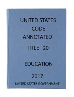 usca. title 20. education book cover image