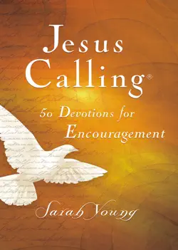 jesus calling, 50 devotions for encouragement, with scripture references book cover image