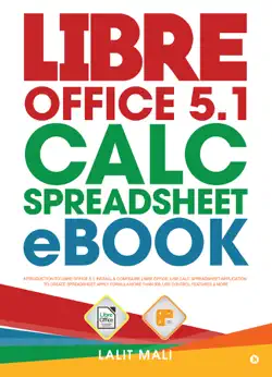 libre office 5.1 calc spreadsheet ebook book cover image