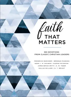 faith that matters book cover image