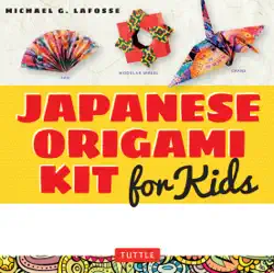 japanese origami kit for kids ebook book cover image