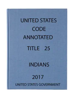 usca. title 25. indians book cover image