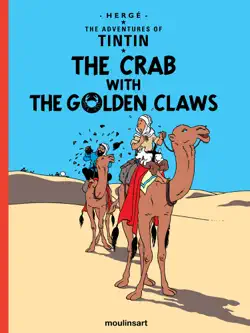 the crab with the golden claws imagen de la portada del libro