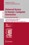 Universal Access in Human–Computer Interaction. Designing Novel Interactions sinopsis y comentarios