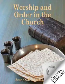 worship and order in the church book cover image