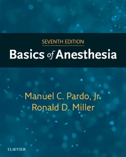 basics of anesthesia e-book book cover image