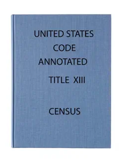 title 13. census book cover image