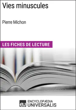 vies minuscules de pierre michon book cover image