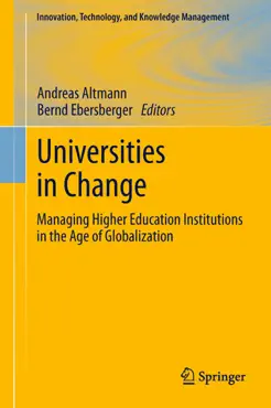 universities in change imagen de la portada del libro