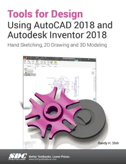 tools for design using autocad 2018 and autodesk inventor 2018 book cover image