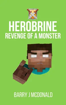 herobrine revenge of a monster book cover image